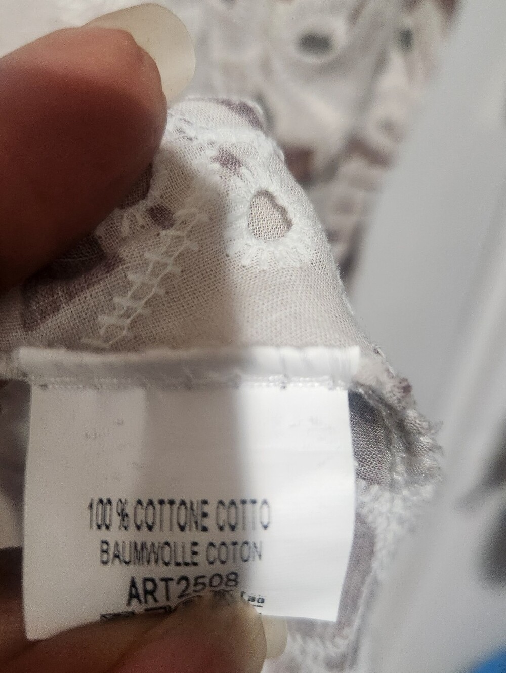 Blanco De Ibiza By Isabel Tavares Cotton Dress Size Xl Lightweight - Picture 6 of 6